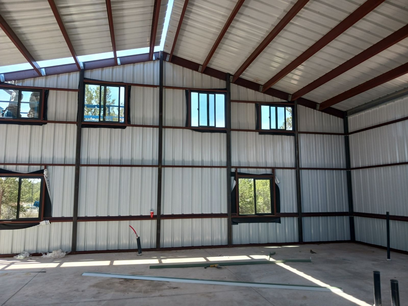 Commercial shade structure installed by Majesto Patios in Goodyear AZ